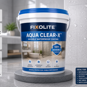 FIXOLITE™ AQUA CLEAR-X™ Invisible Waterproof Coating