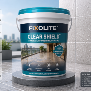 FIXOLITE™ CLEAR SHIELD™ Transparent Waterproof Coating