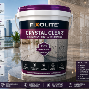 FIXOLITE™ CRYSTAL CLEAR™ Transparent Protective Coating