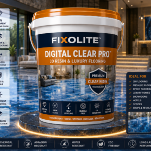 FIXOLITE™ DIGITAL CLEAR PRO™ Epoxy Resin + Hardener