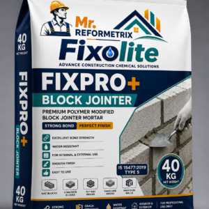 FIXOLITE™ FIXPRO+™ Block Jointing Mortar