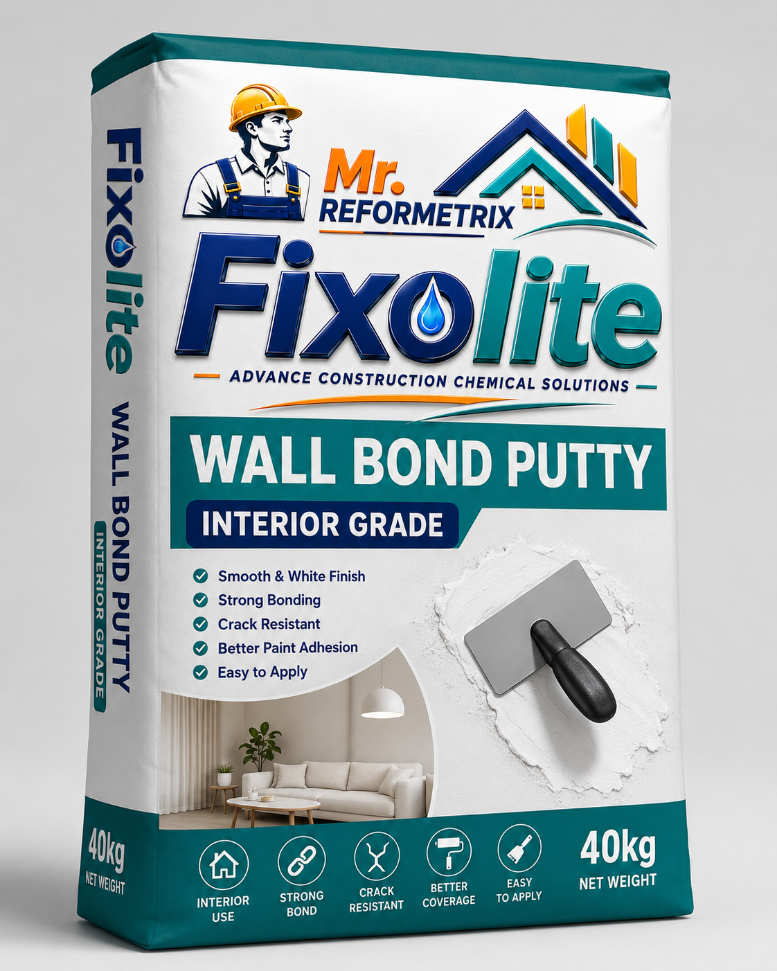 FIXOLITE™ Wall Bond-Latex Putty Type-1