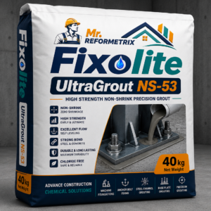 FIXOLITE UltraGrout NS-53 High Strength Non-Shrink Precision Grout